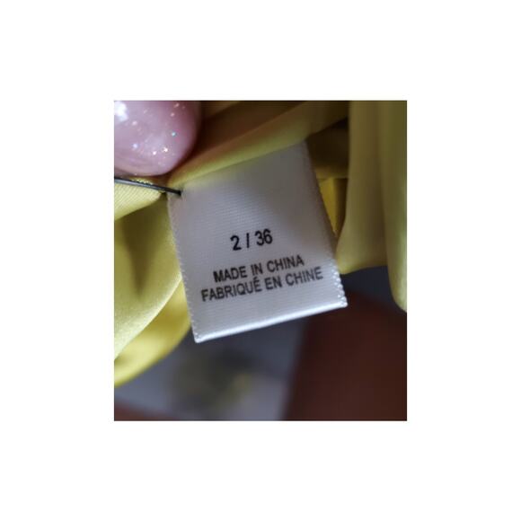 Lavendar Label by Vera Wang Satin Ruched One Shoulder Dress Exposed Zipper 2/36 - Picture 4 of 6